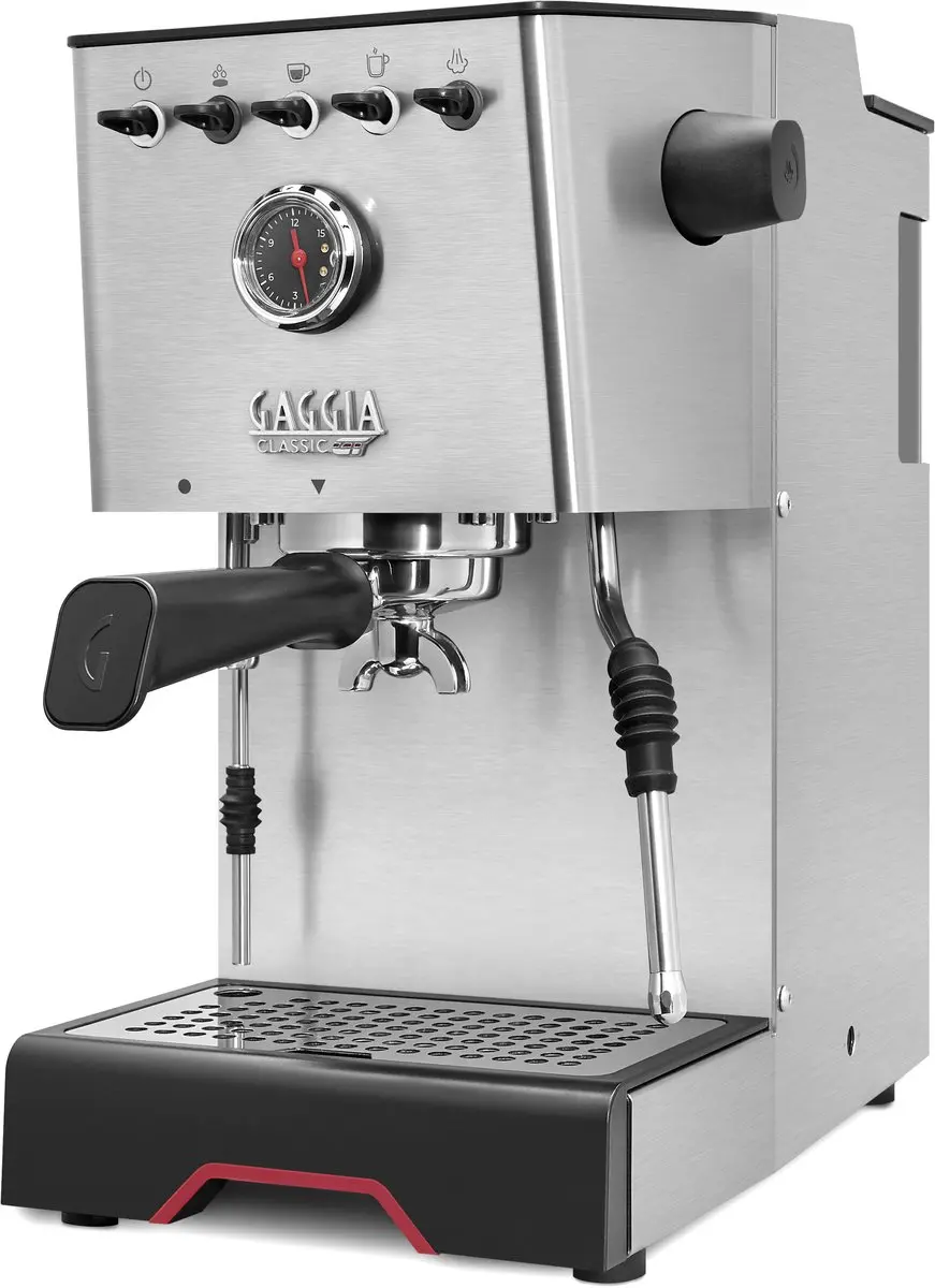 Gaggia Classic GT Pistonmachine 15 bar - RVS
