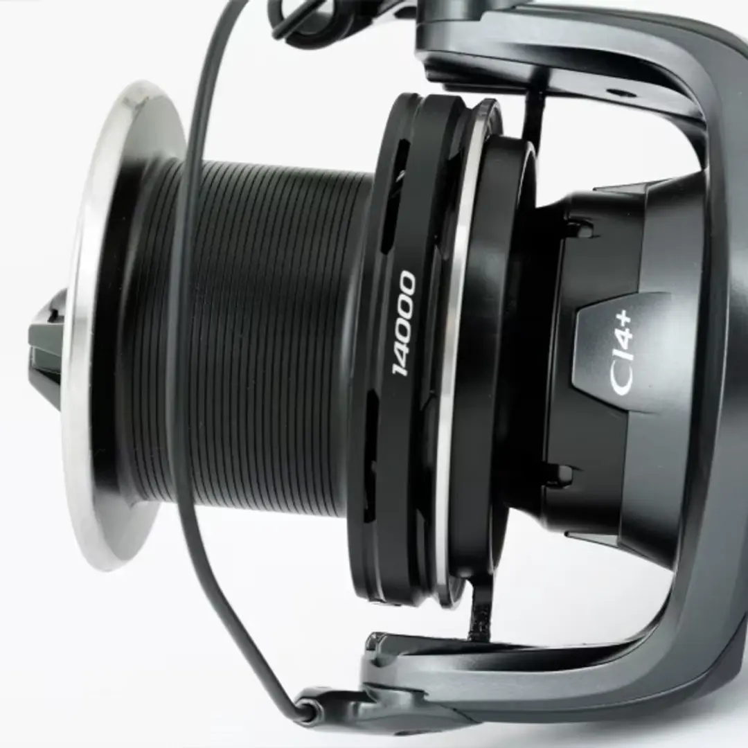 Shimano Medium Baitrunner Ci4+ LC 550 XT-B Longcast Molen - Grijs/Zwart - afbeelding 6 van 6