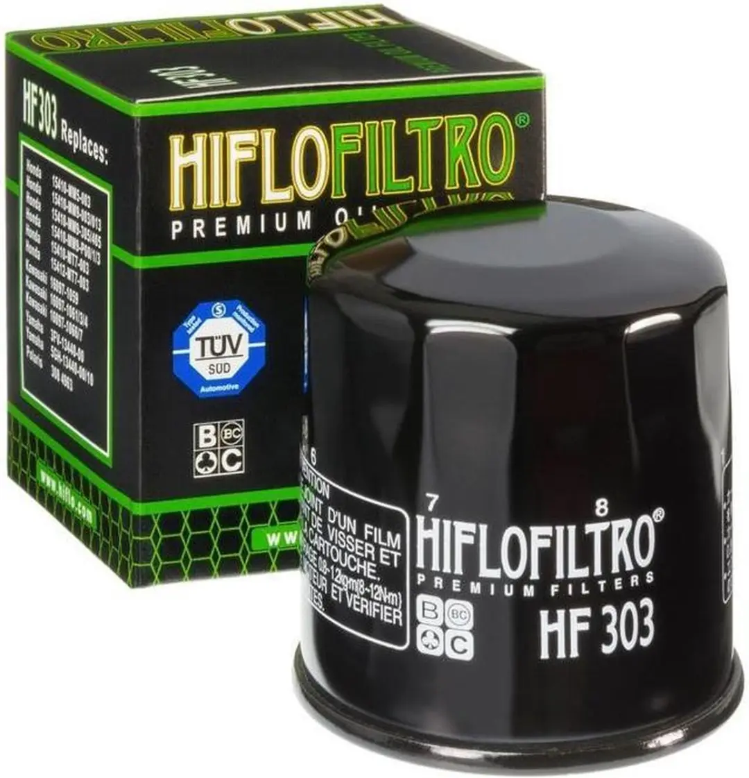 Hiflofiltro-oliefilter voor ULM CF Moto 650 GT vanaf 2019, model HF303, nieuw