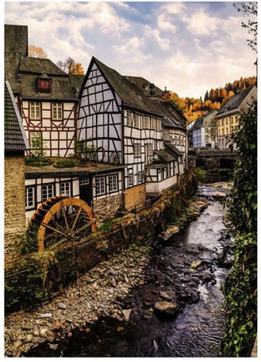 Ravensburger Monschau in der Eifel Legpuzzel 1000 Stuks - MPN 12000792