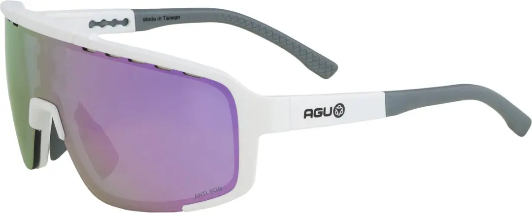 AGU Bold 2.0 Fietsbril - Wit - Bronze Lens