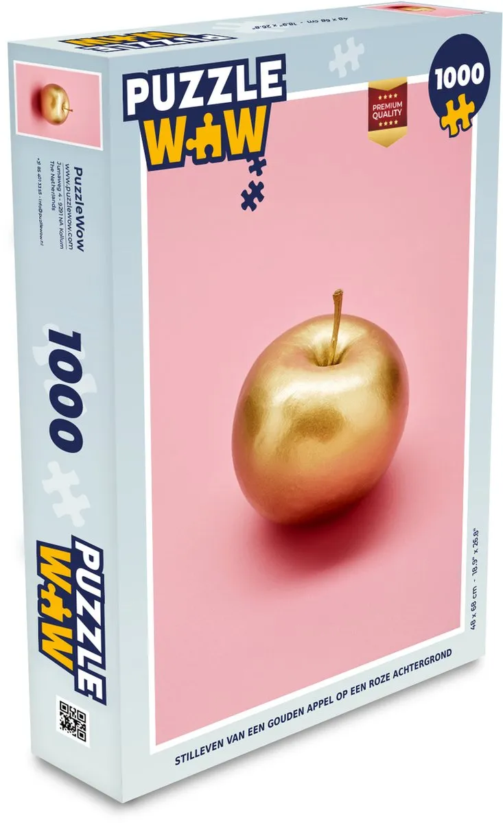 PuzzleWow Legpuzzel 1000 Stuks - Multicolor