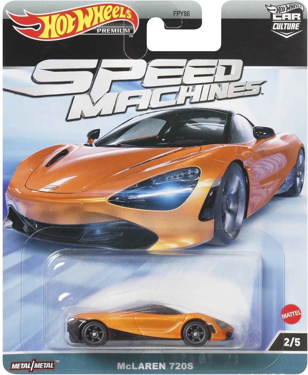 Hot Wheels HKC43 Racewagen - Zwart Oranje