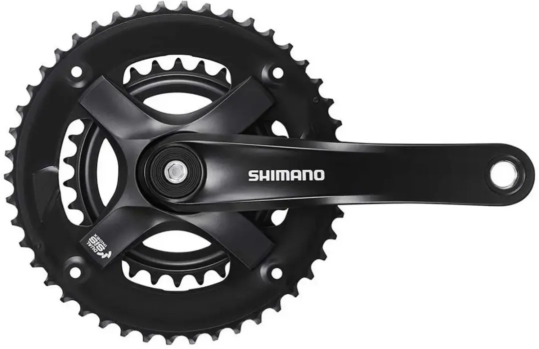 Shimano Tourney Ty501 Crankstel 46-30T 8-Speed - 170mm - Zwart