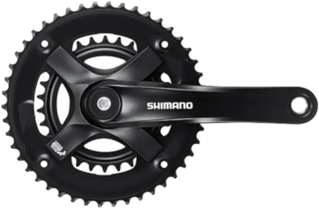 Shimano Crankstel Tourney Ty501 46-30t 7/8s 170 Mm Zwart