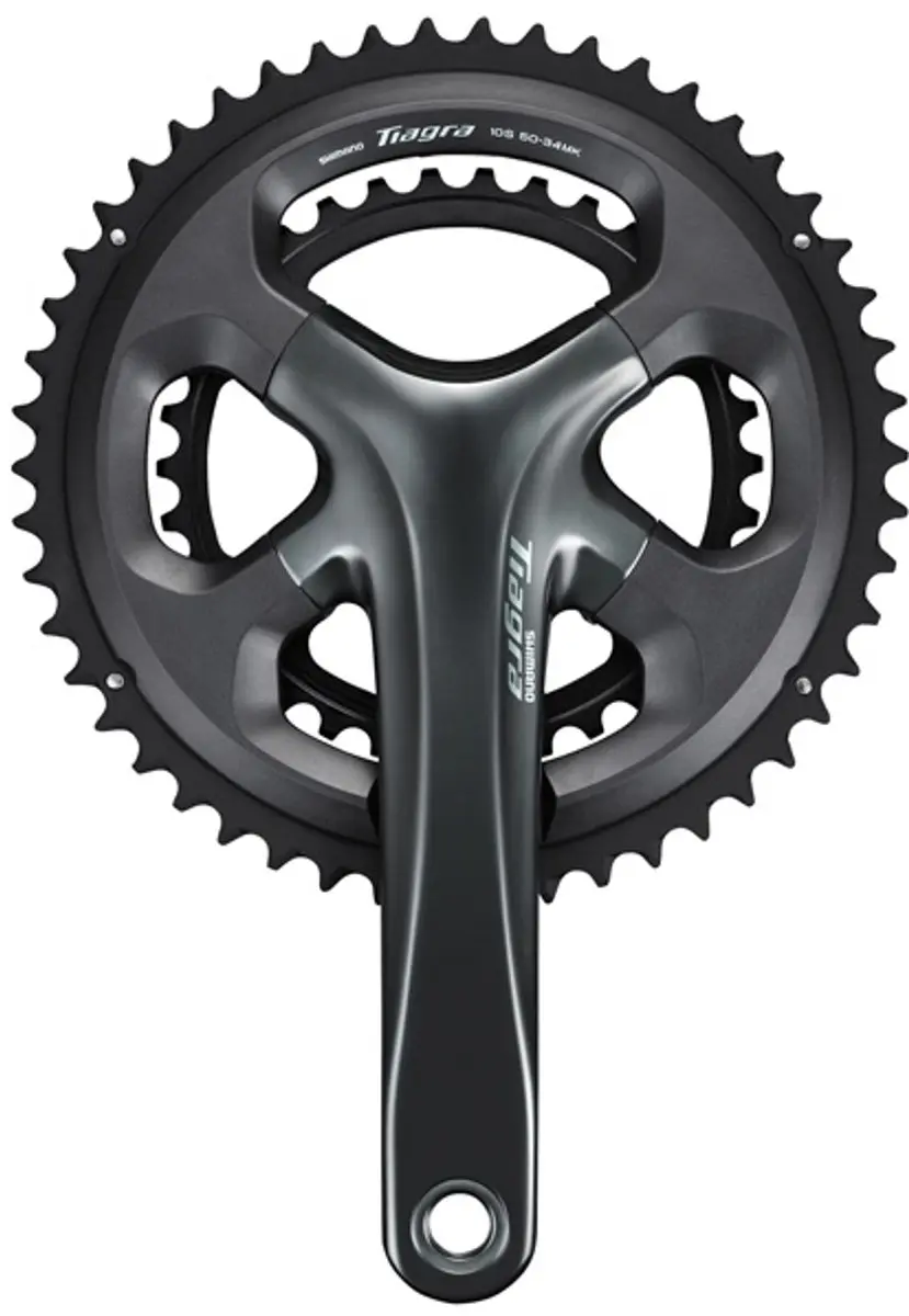 Shimano Tiagra FC-4700 Crankstel 48/34t 10s - 172,5mm - Antraciet - afbeelding 2 van 3