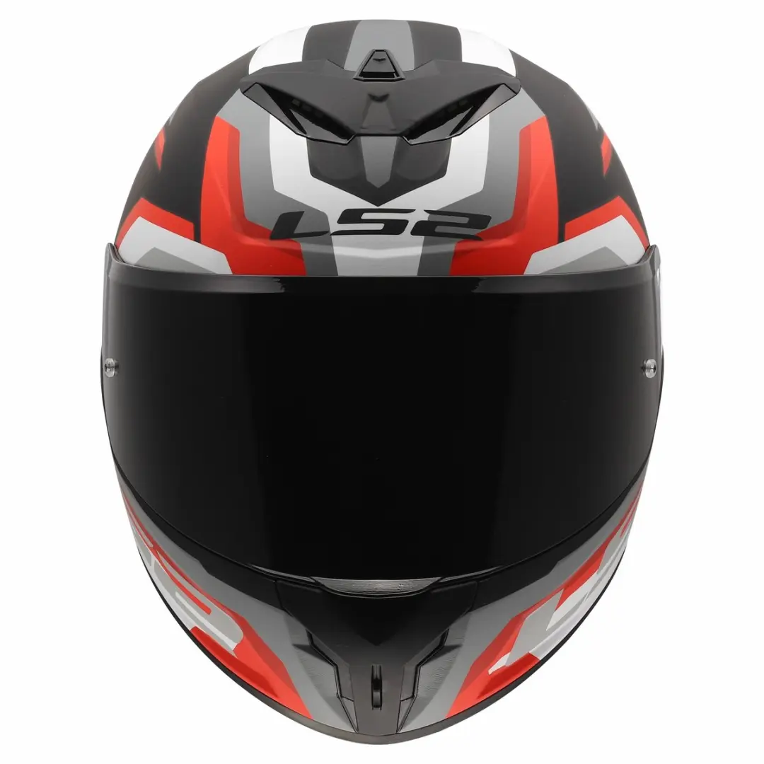 LS2 Helm Rapid III FF820 - XXS - Zwart/Rood