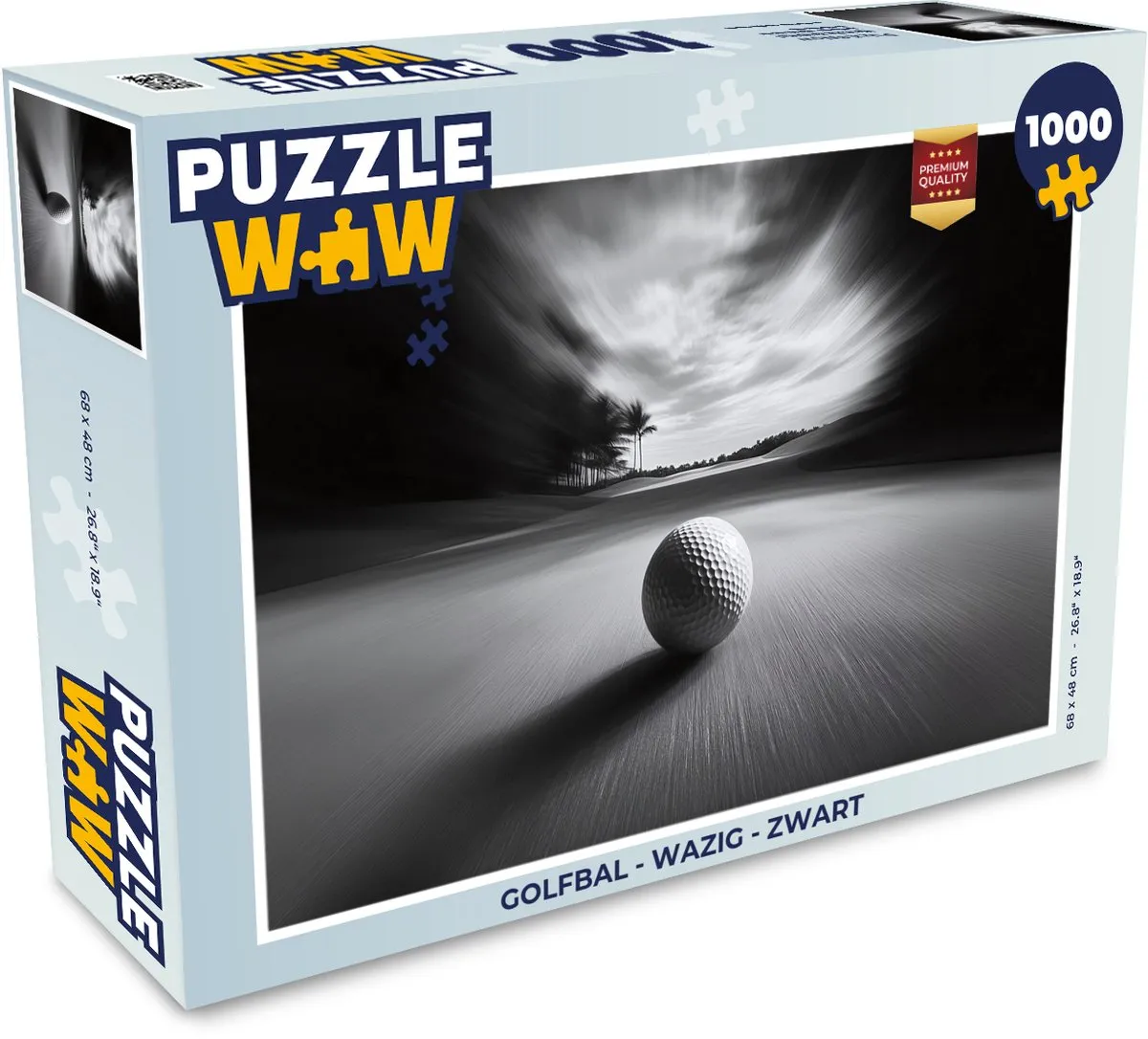 PuzzleWow Golfbal Puzzel 1000 Stuks
