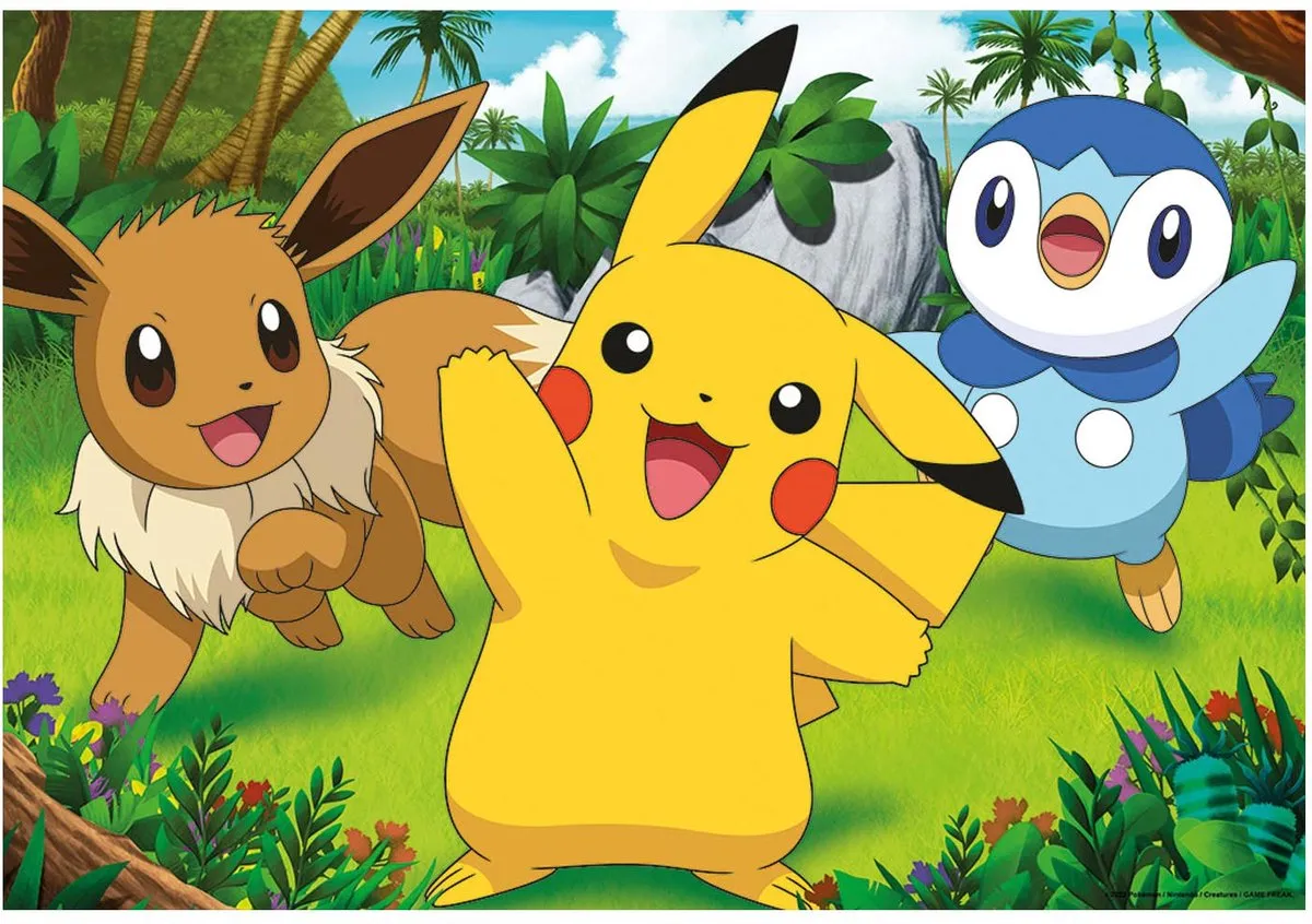 Ravensburger Pikachu en zijn vrienden Legpuzzel 48 Stuks - Multicolor