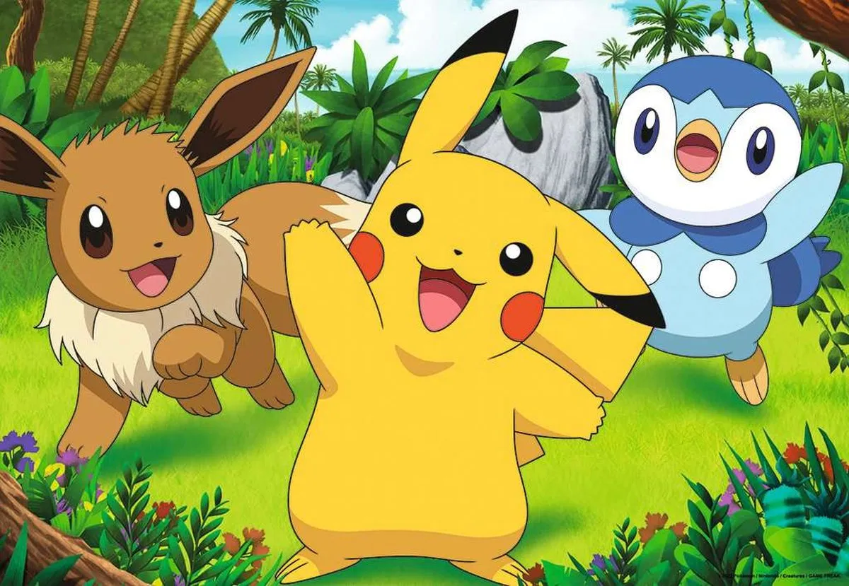 Ravensburger Pikachu en zijn vrienden Legpuzzel 48 Stuks - Multicolor