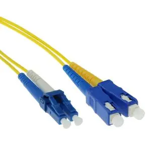 ACT RL8903 3 meter OM3 glasvezelpatchkabel LC-SC