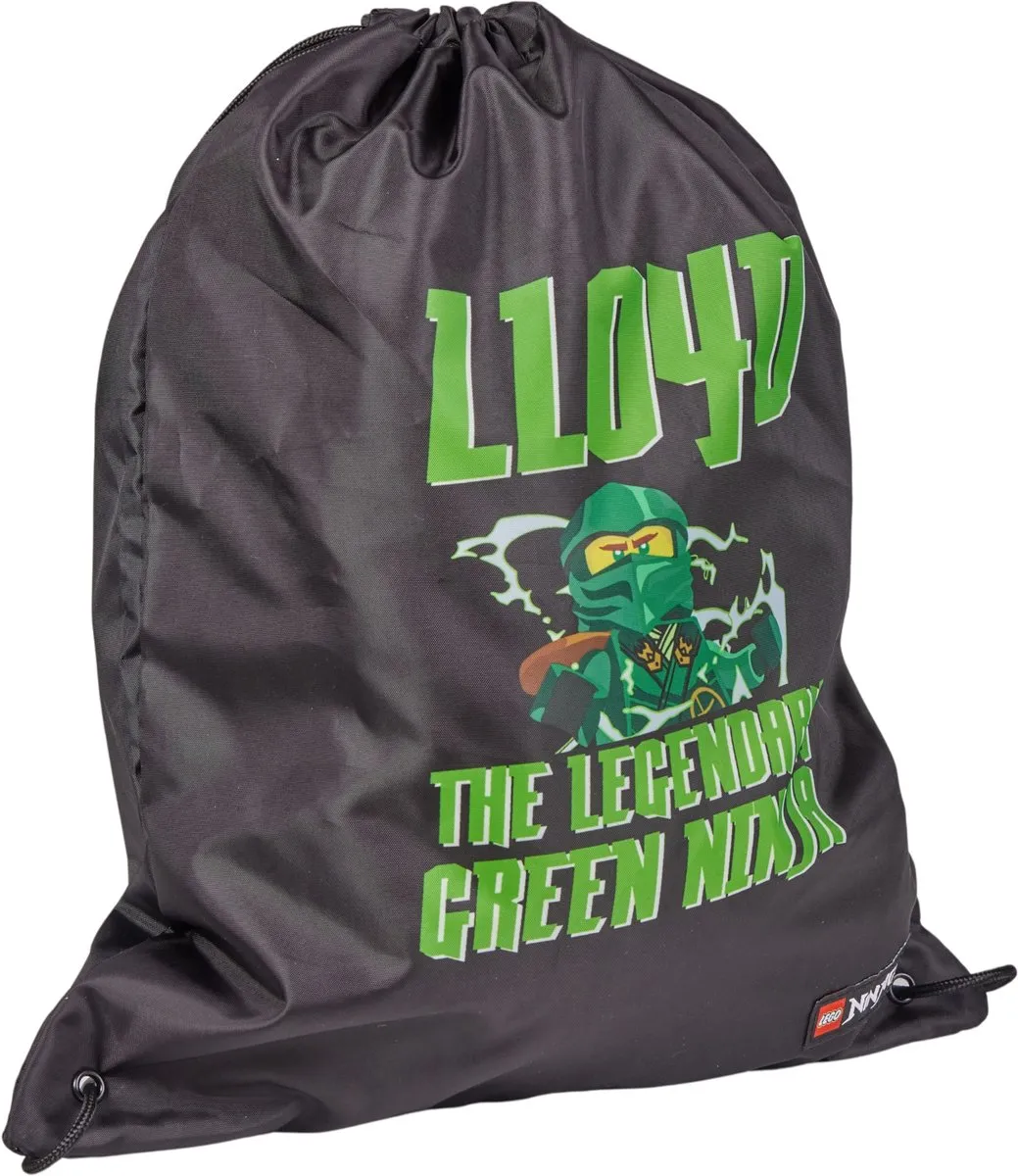 LEGO Ninjago Drawstring Bag - Zwart