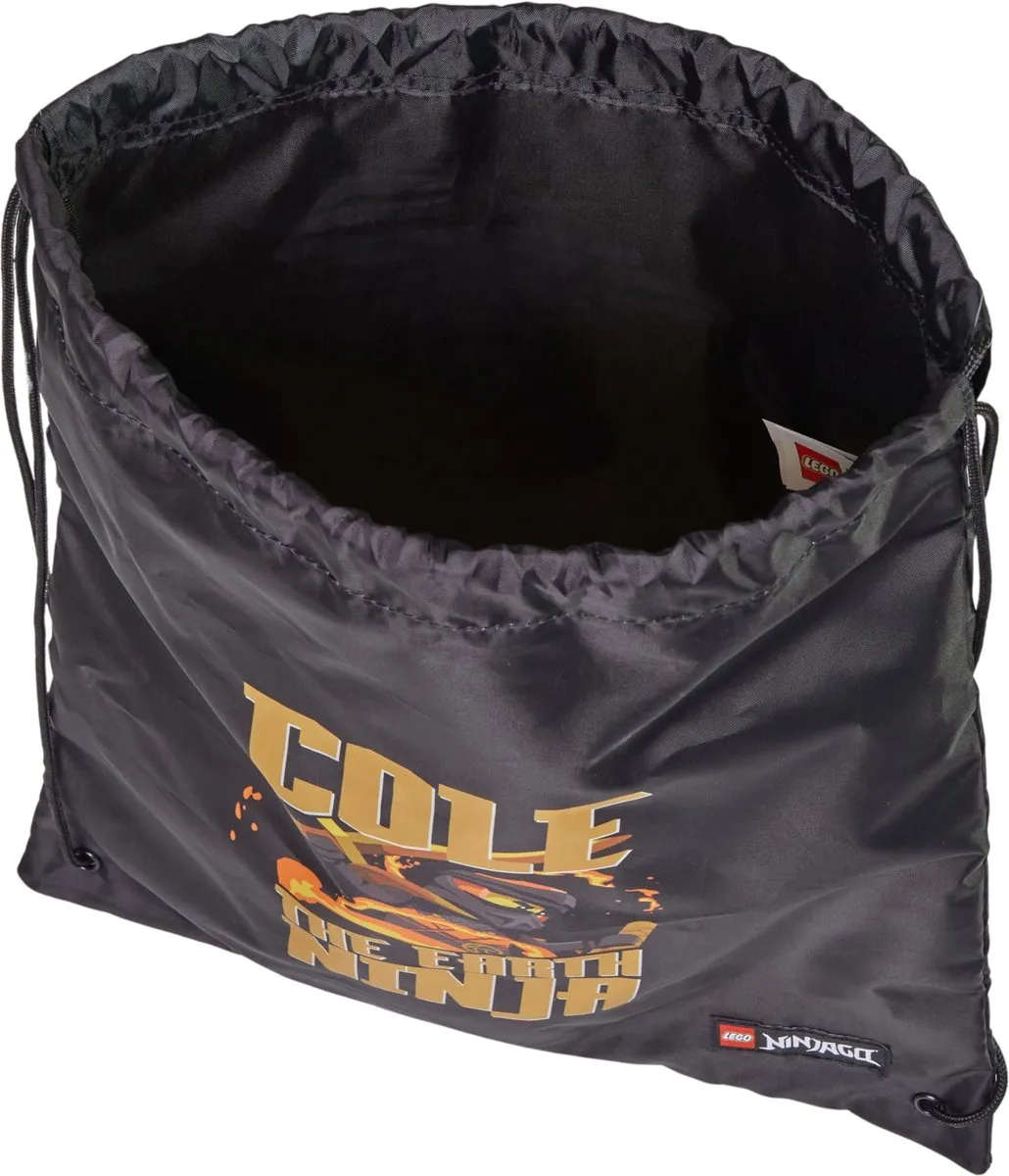 LEGO Ninjago Drawstring Bag - Zwart