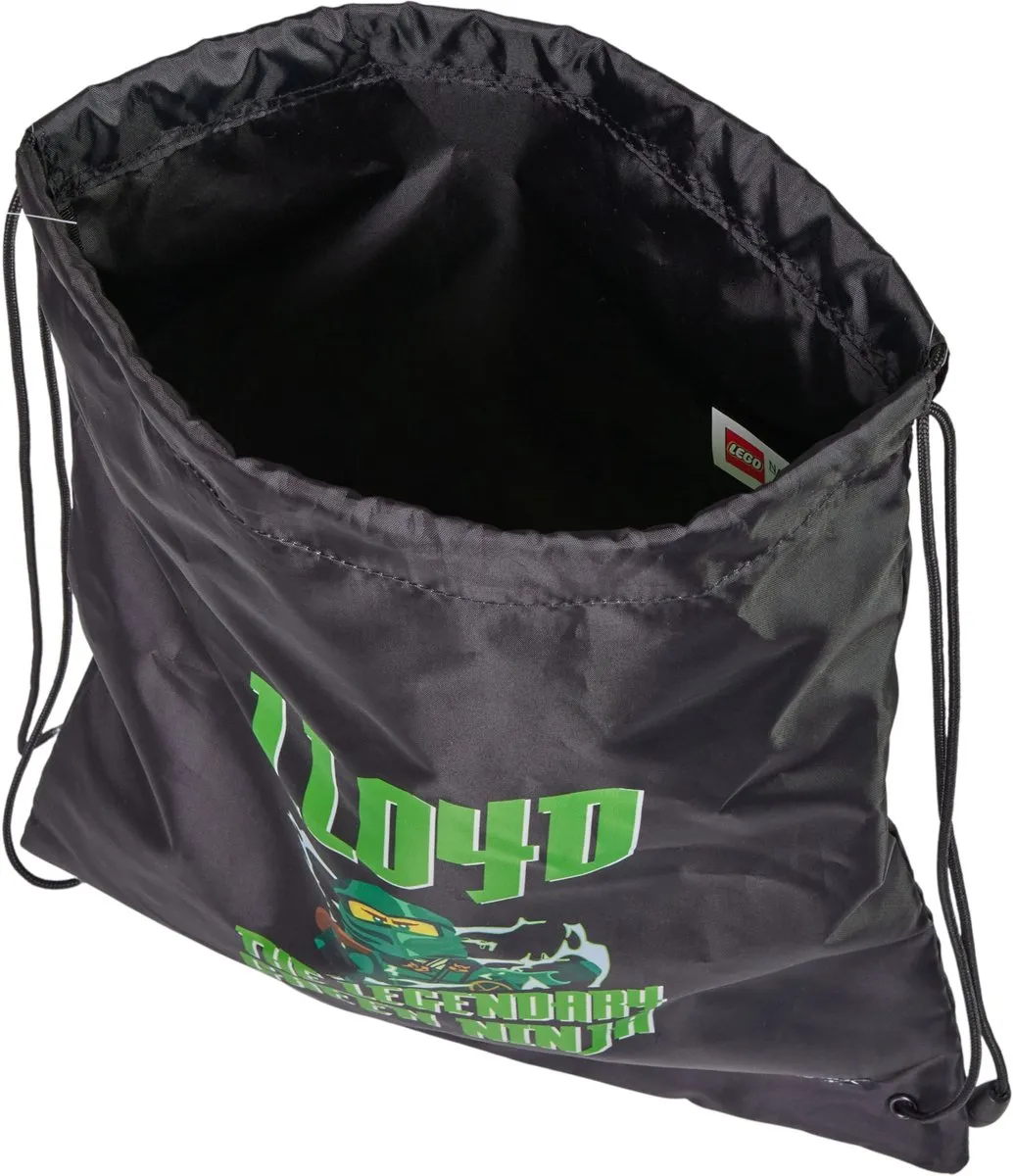 LEGO Ninjago Drawstring Bag - Zwart - afbeelding 6 van 6