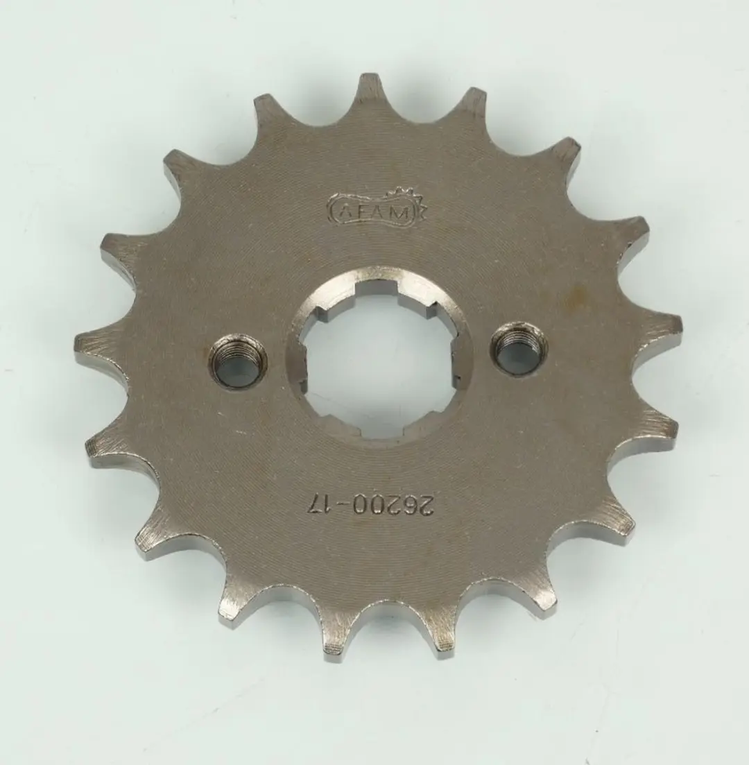 Pignon sortie boite Afam pour moto Honda 125 Cb K5 1973 à 1975 17 dts P428 Neuf