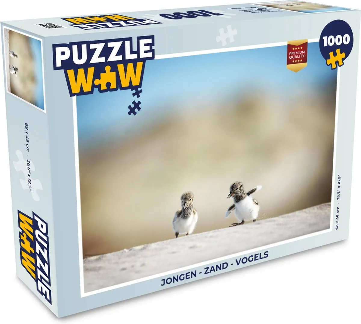PuzzleWow Vogels Legpuzzel 1000 Stuks