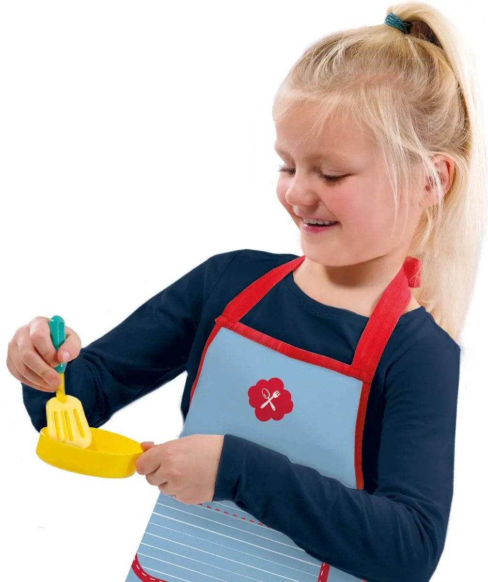SES Creative Petits Pretenders Mega Keukenset - Houten - Inclusief pannen en accessoires