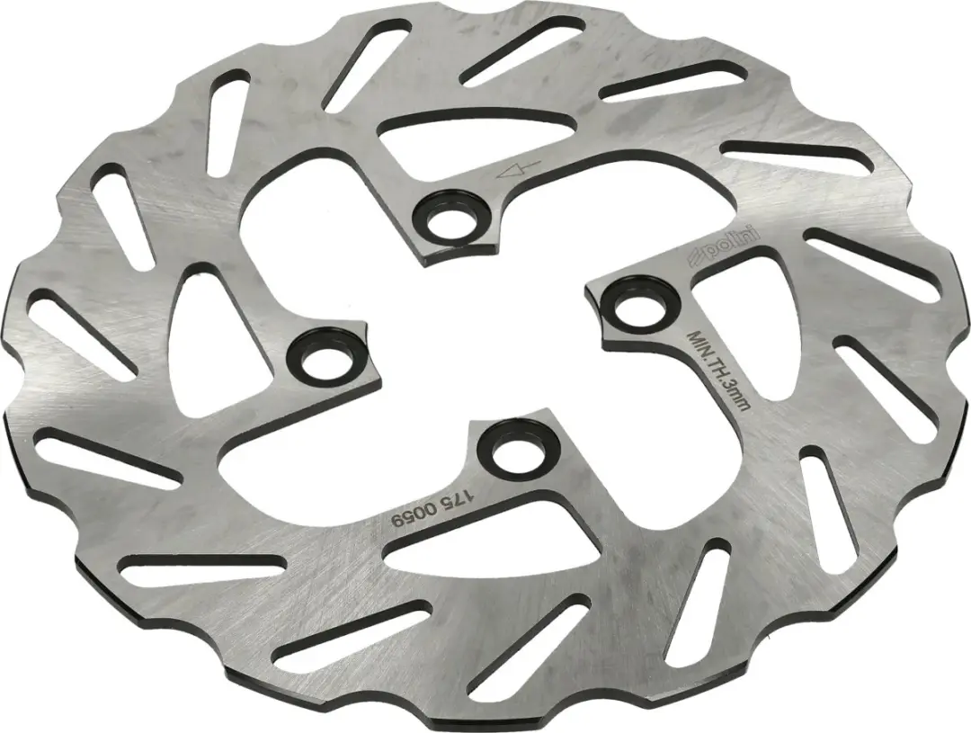 Disque frein AV Polini OVERSIZE Ø200mm pour scooter MBK 50 Booster 2004 175.005