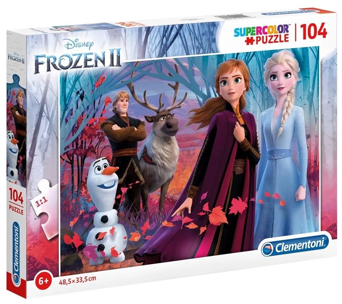 Disney Frozen 2 Legpuzzel 104 Stukjes - Multicolor
