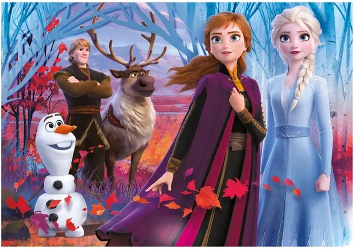 Disney Frozen 2 Legpuzzel 104 Stukjes - Multicolor
