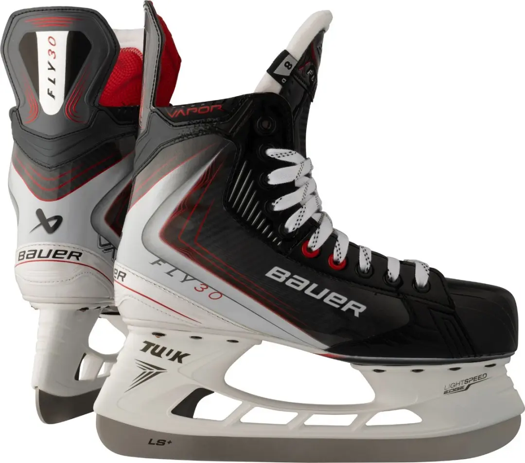 Bauer Hockey Vapor Fly30 2e Intermediate IJshockeyschaatsen 41 - Zwart - afbeelding 2 van 6