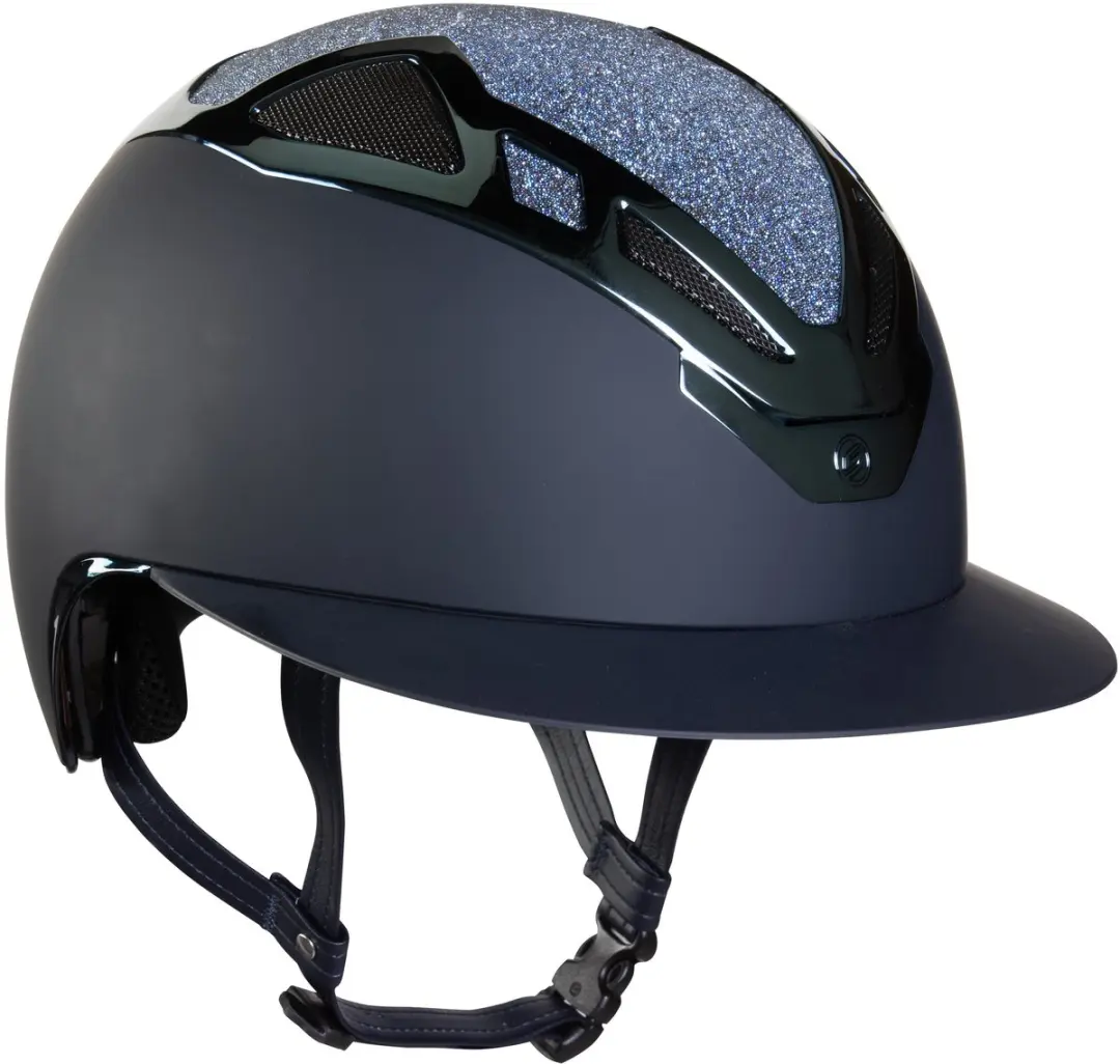Suomy Apex Swarovski Dames Ruiterhelm Navy Blauw Mat