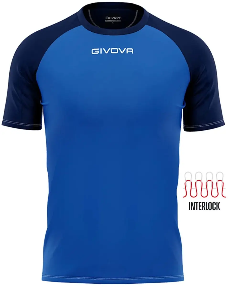 Givova Capo Sport-T-shirt - Koningsblauw-navy 3XL - afbeelding 6 van 6