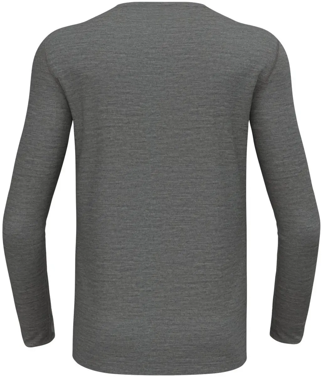 ODLO Natural Merino 200 Thermoshirt Lange Mouwen - Grijs - afbeelding 5 van 6