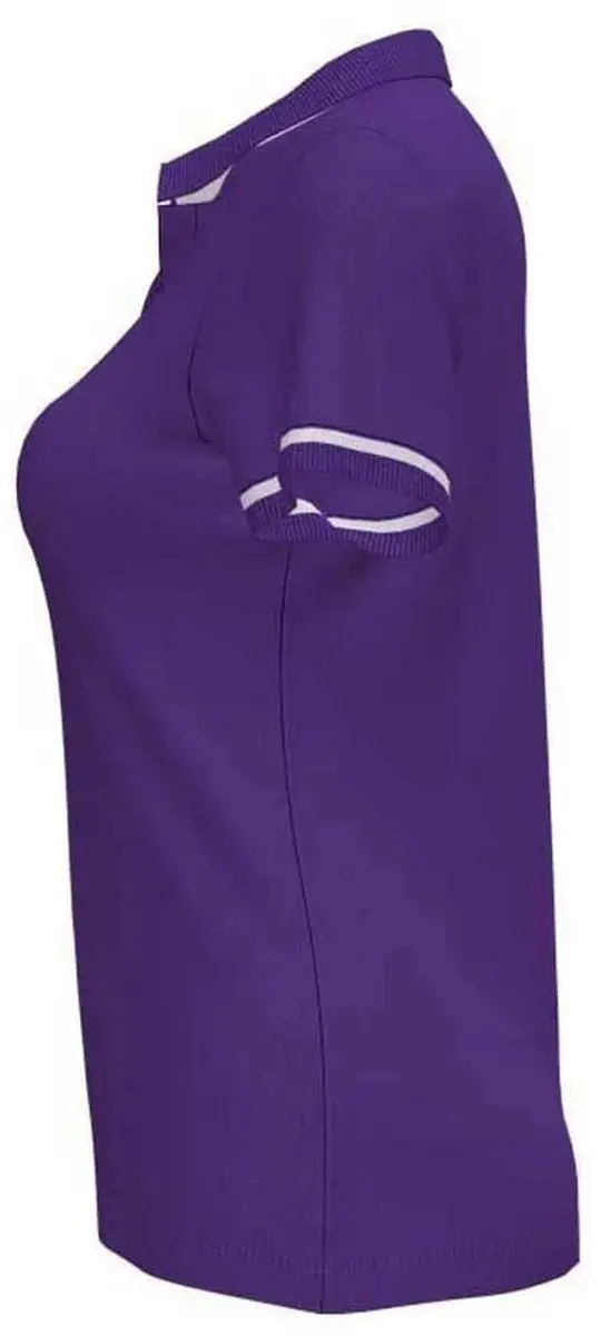 Joma Championship Vi Poloshirt Vrouw - S - Violet/White - afbeelding 2 van 3