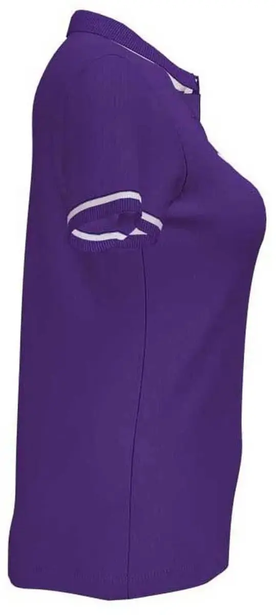 Joma Championship Vi Poloshirt Vrouw - S - Violet/White - afbeelding 3 van 3