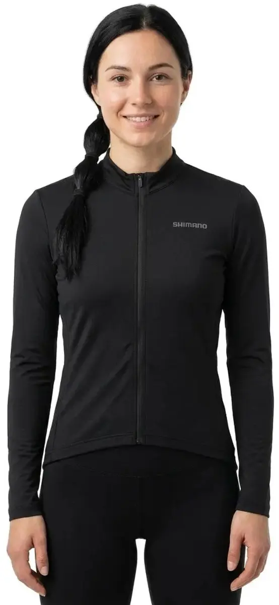Shimano Element Jersey Jas - Vrouw M - Zwart - afbeelding 3 van 5
