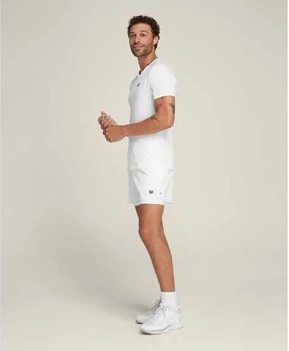 Wilson Series Seamless 2.0 T-shirt - L - Bright White - afbeelding 5 van 6