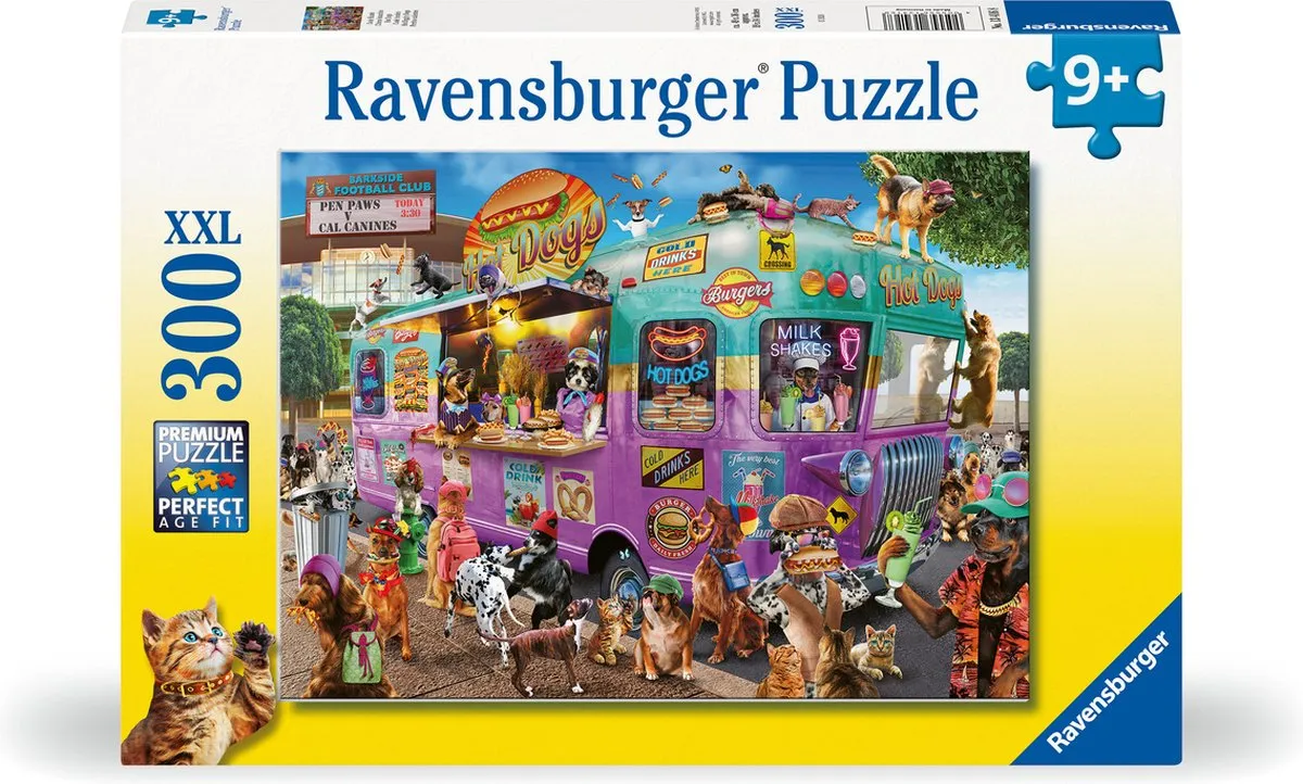 Ravensburger Hot Diggity Dogs Legpuzzel 300 XXL Stuks - Multicolor