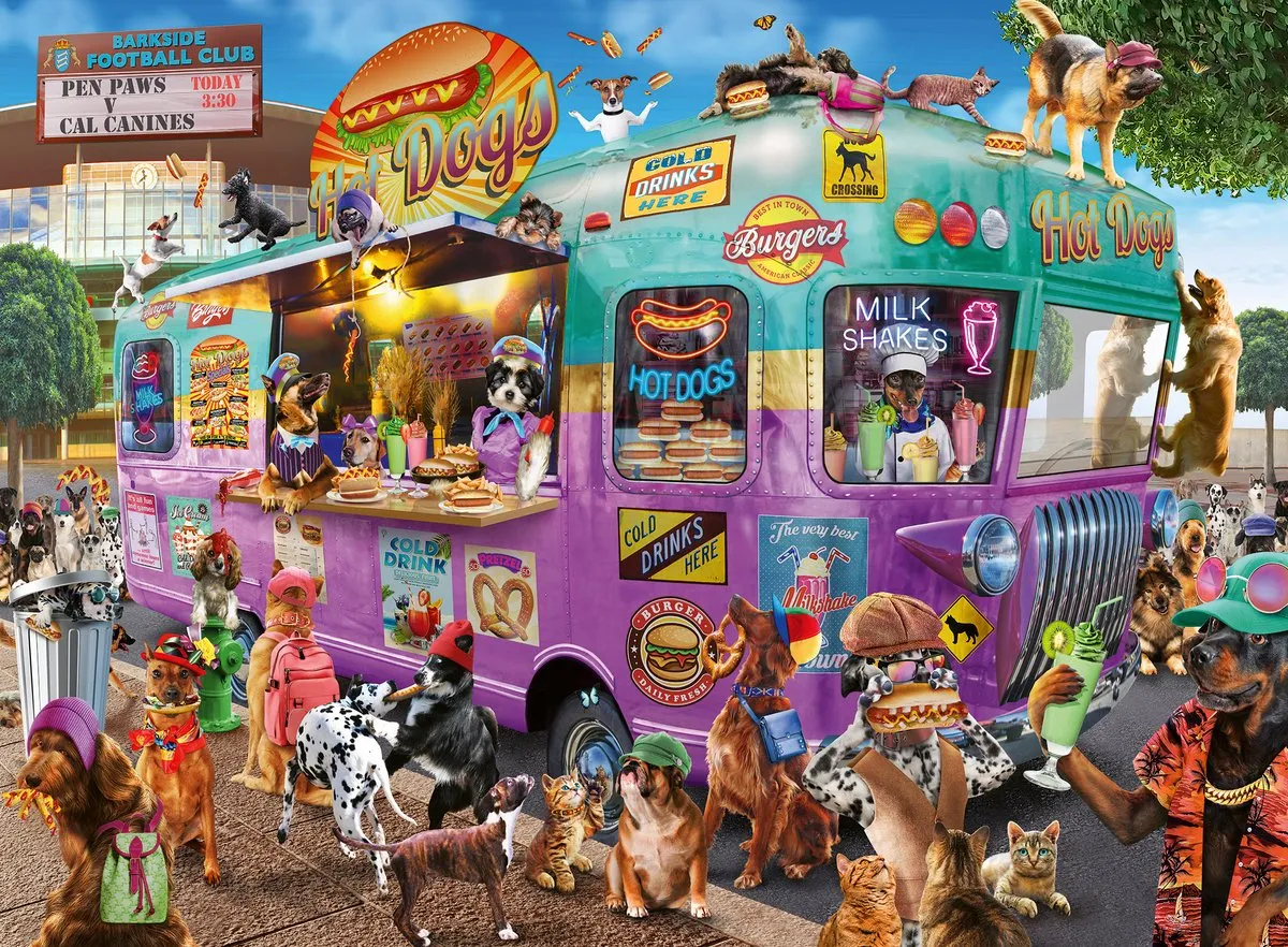 Ravensburger Hot Diggity Dogs Legpuzzel 300 XXL Stuks - Multicolor