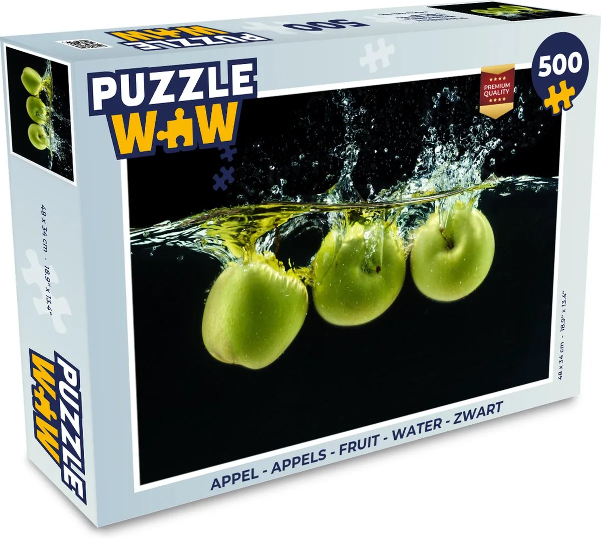 PuzzleWow Legpuzzel 500 Stuks - Multicolor