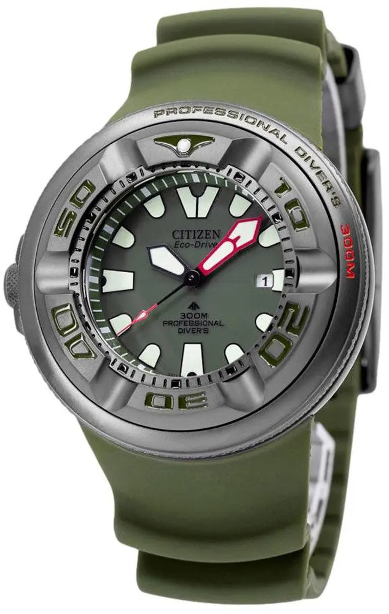 Citizen BJ8057-17X Promaster Ecodrive Horloge - Groen - afbeelding 6 van 6