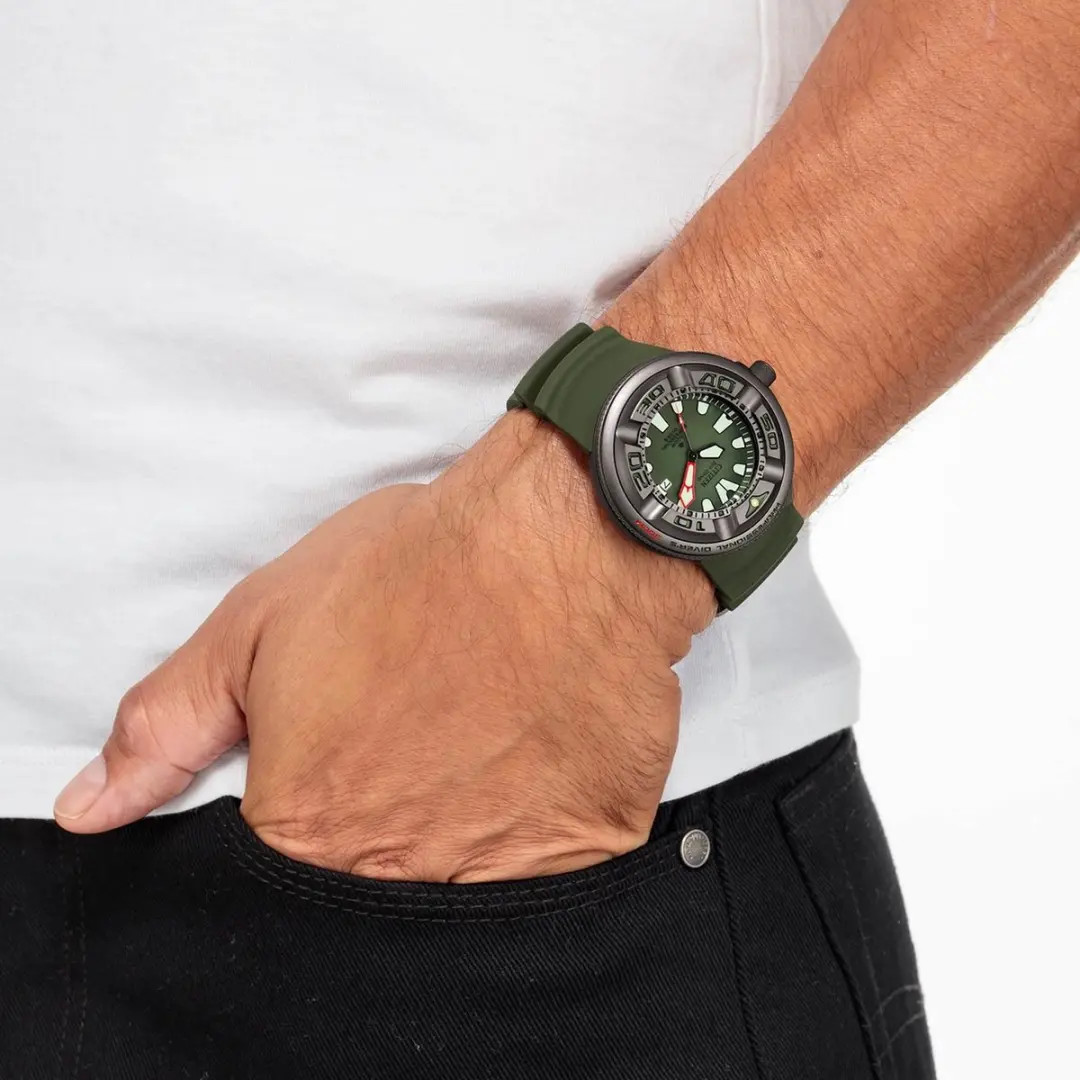 Citizen BJ8057-17X Promaster Ecodrive Horloge - Groen - afbeelding 2 van 6