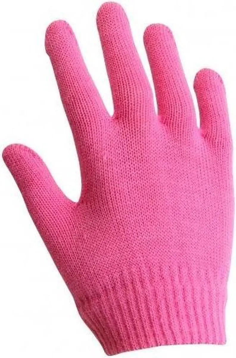 Mondoni Red Horse Magic Ruiterhandschoenen Junior - Roze - afbeelding 2 van 2