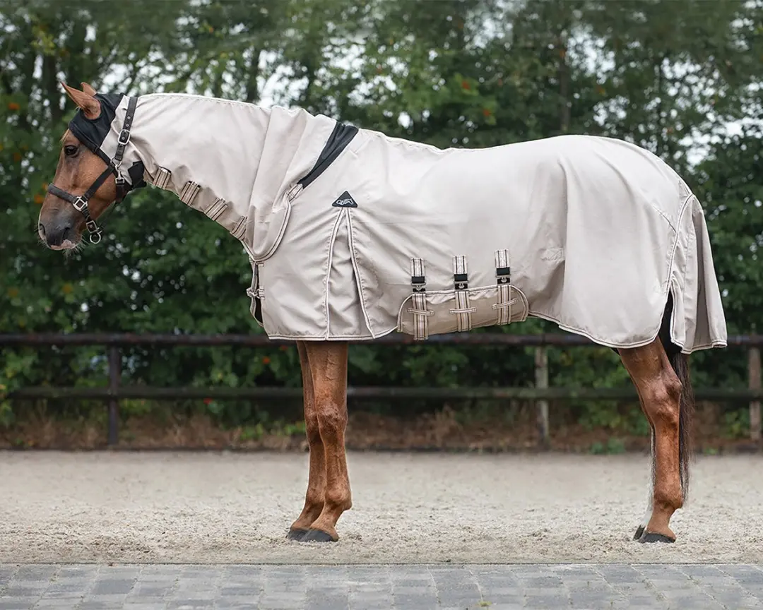 QHP Eczeemdeken Hoodie Lichtbruin