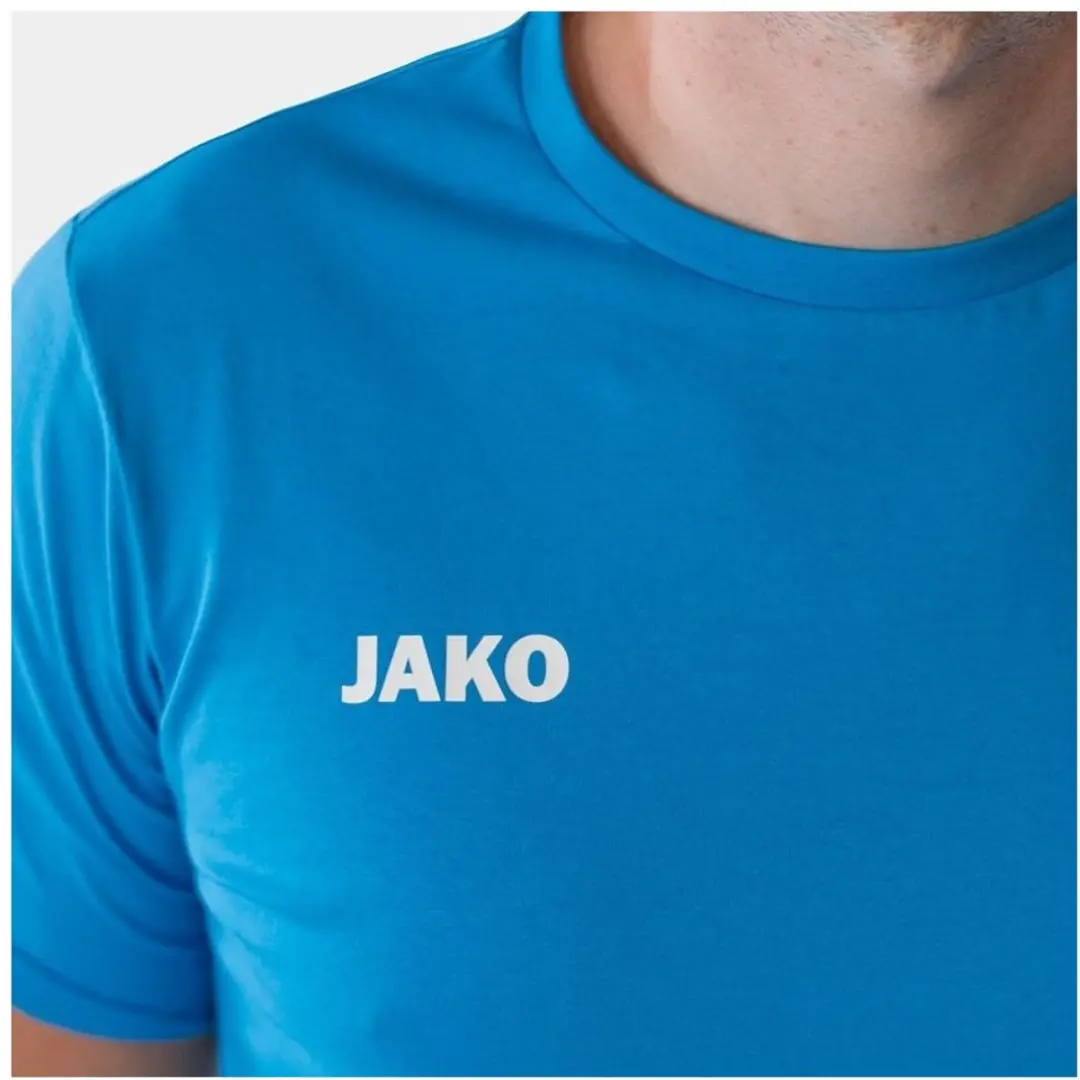 JAKO Base T-Shirt Heren - Lichtblauw 3XL - afbeelding 2 van 3