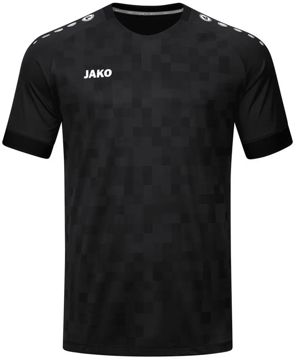 JAKO Pixel Shirt Korte Mouw Heren XXL - Zwart - afbeelding 6 van 6