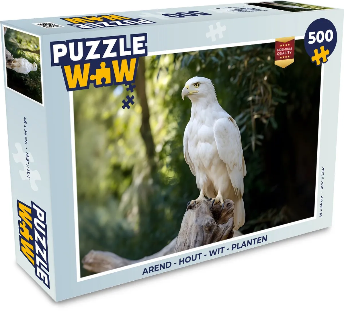 PuzzleWow Arend Legpuzzel 500 Stuks