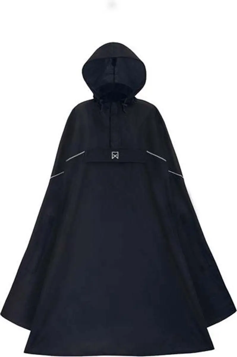 Willex Regenponcho S/M Zwart - afbeelding 4 van 4