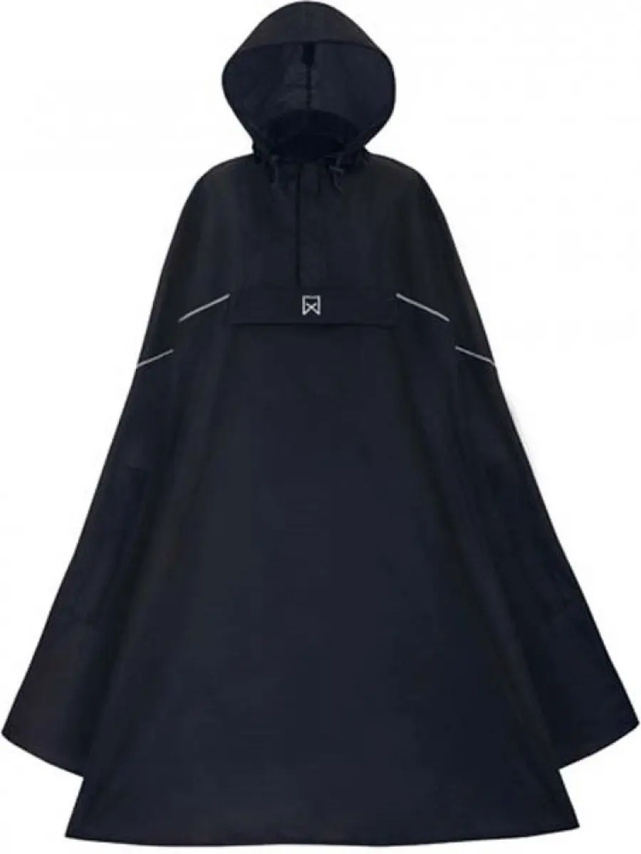 Willex Regenponcho S/M Zwart