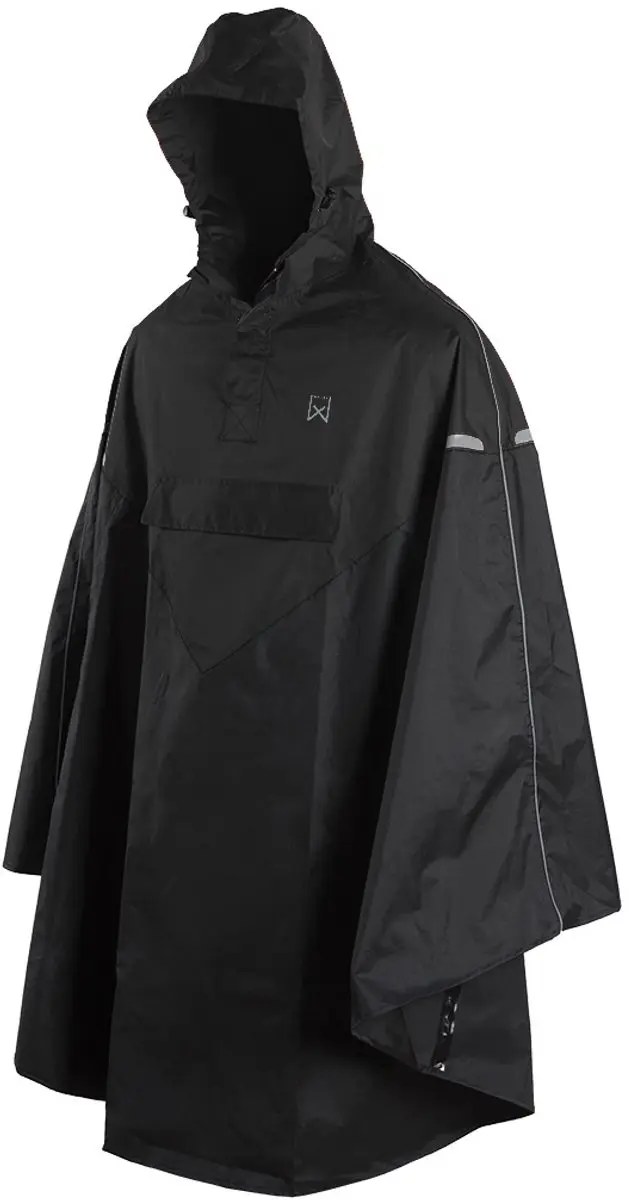 Willex Regenponcho S/M Zwart - afbeelding 3 van 4