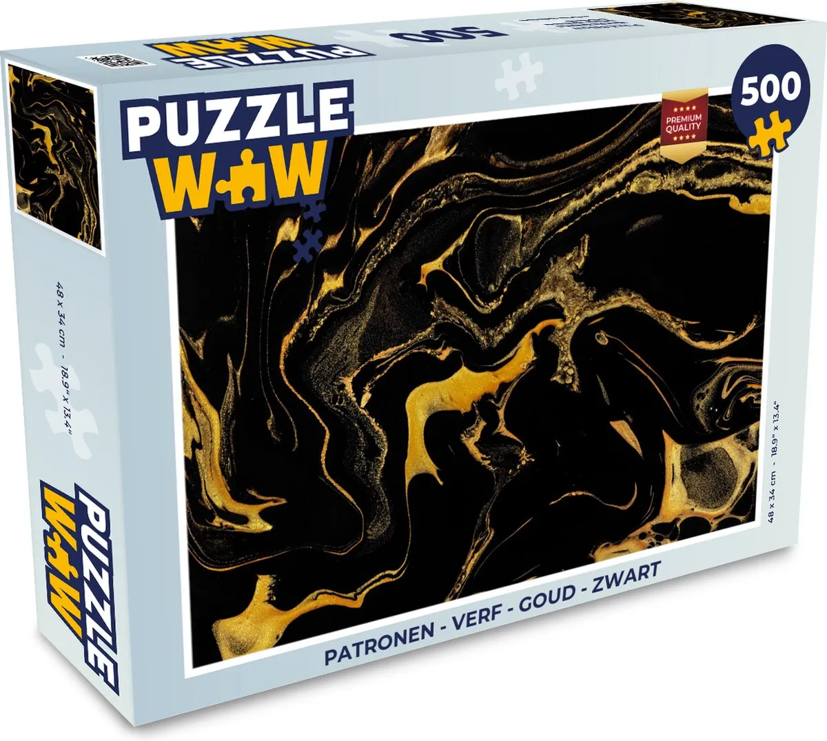 PuzzleWow Legpuzzel 500 Stuks - Multicolor
