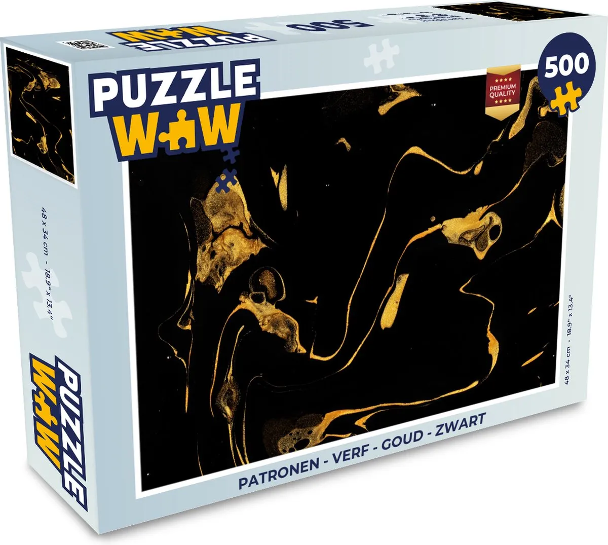 PuzzleWow Legpuzzel 500 Stuks - Multicolor