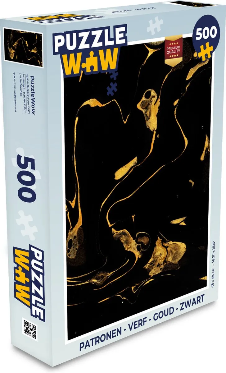 PuzzleWow Legpuzzel 500 Stuks - Multicolor