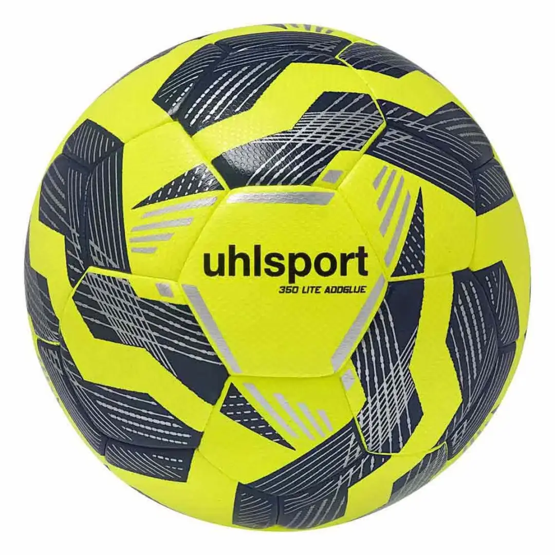 Uhlsport 350 Lite Addglue Voetbal Maat 4 - Geel - afbeelding 2 van 2