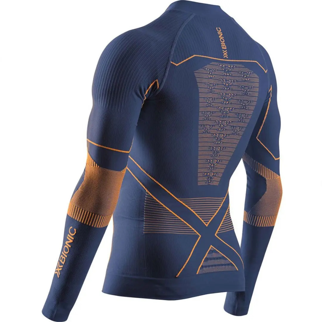 X-bionic Energy Accumulator Light Lange Mouwen Basislaag Blauw M Man